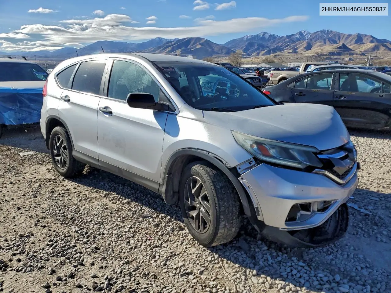 2HKRM3H46GH550837 2016 Honda Cr-V Se
