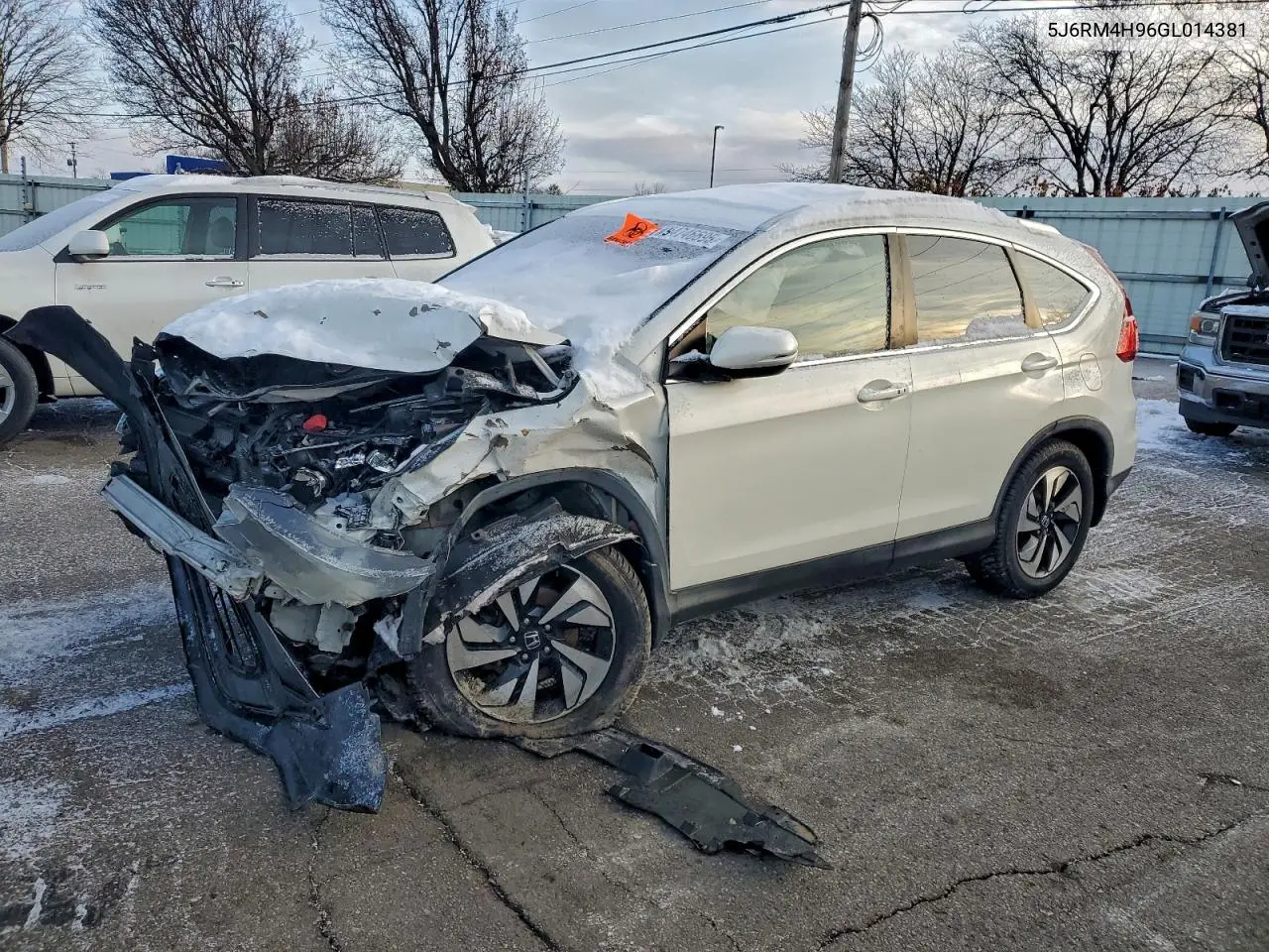 5J6RM4H96GL014381 2016 Honda Cr-V Touring