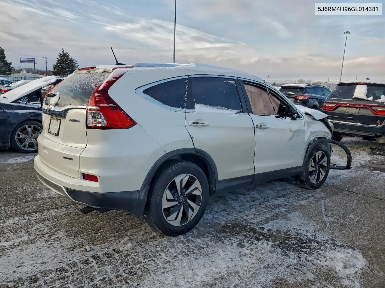 5J6RM4H96GL014381 2016 Honda Cr-V Touring