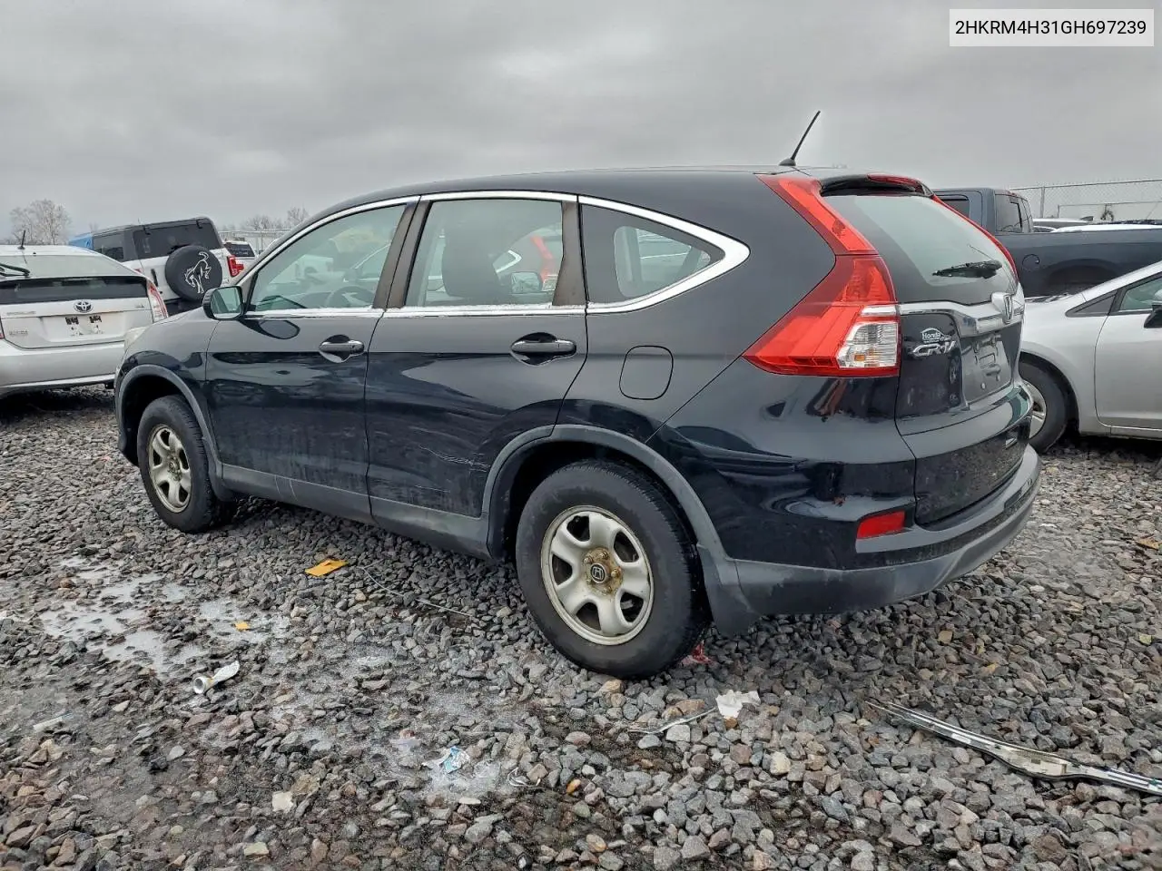 2HKRM4H31GH697239 2016 Honda Cr-V Lx