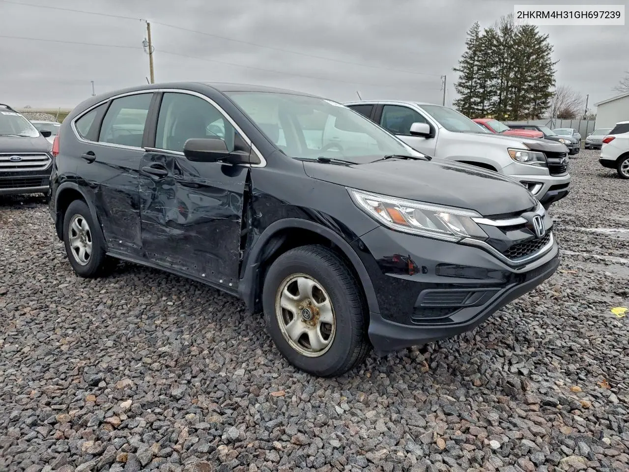 2HKRM4H31GH697239 2016 Honda Cr-V Lx