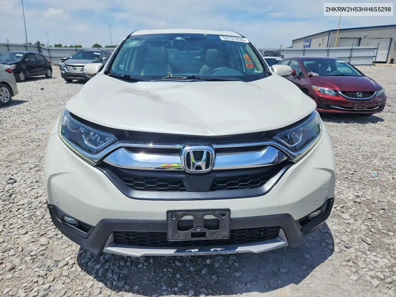 2017 Honda Cr-V Ex VIN: 2HKRW2H53HH655298 Lot: 59123226