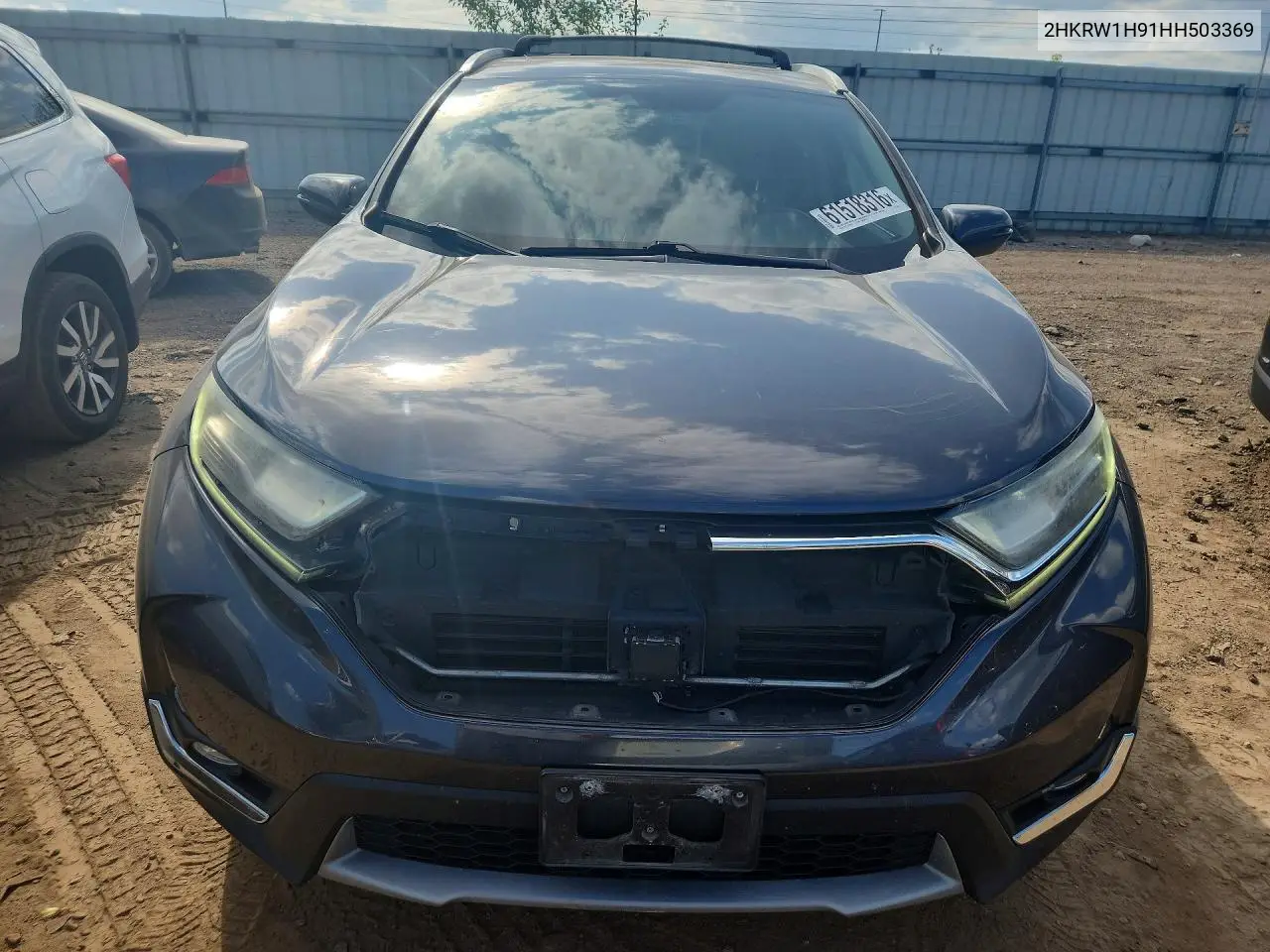 2017 Honda Cr-V Touring VIN: 2HKRW1H91HH503369 Lot: 61518316