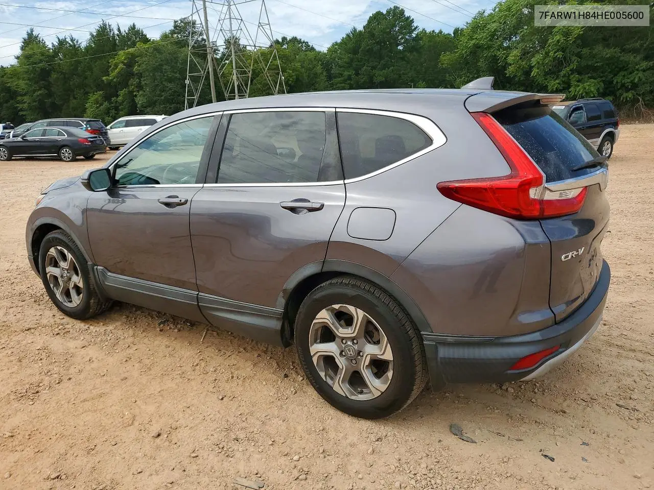 2017 Honda Cr-V Exl VIN: 7FARW1H84HE005600 Lot: 61546096