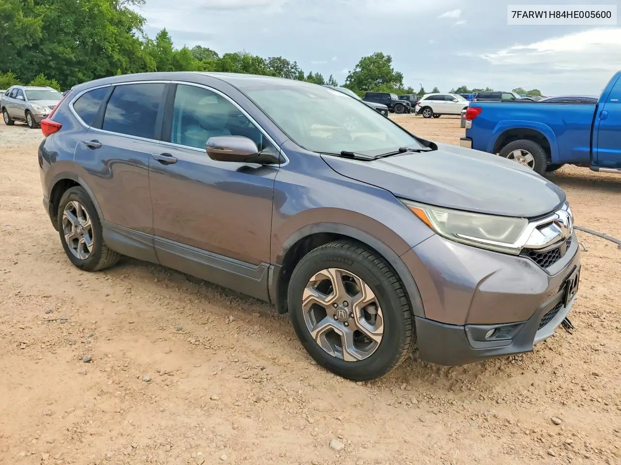 2017 Honda Cr-V Exl VIN: 7FARW1H84HE005600 Lot: 61546096