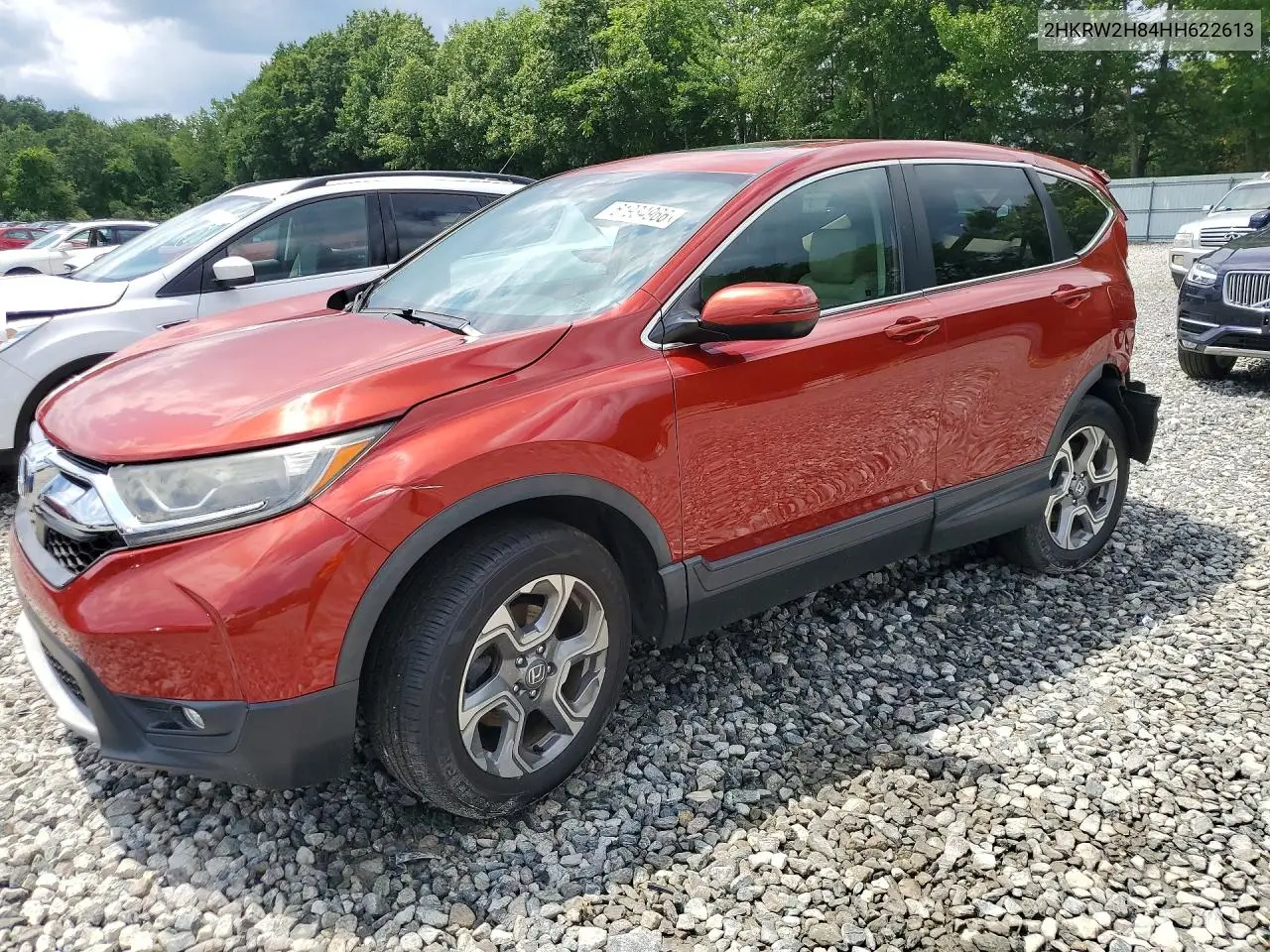 2017 Honda Cr-V Exl VIN: 2HKRW2H84HH622613 Lot: 61934966