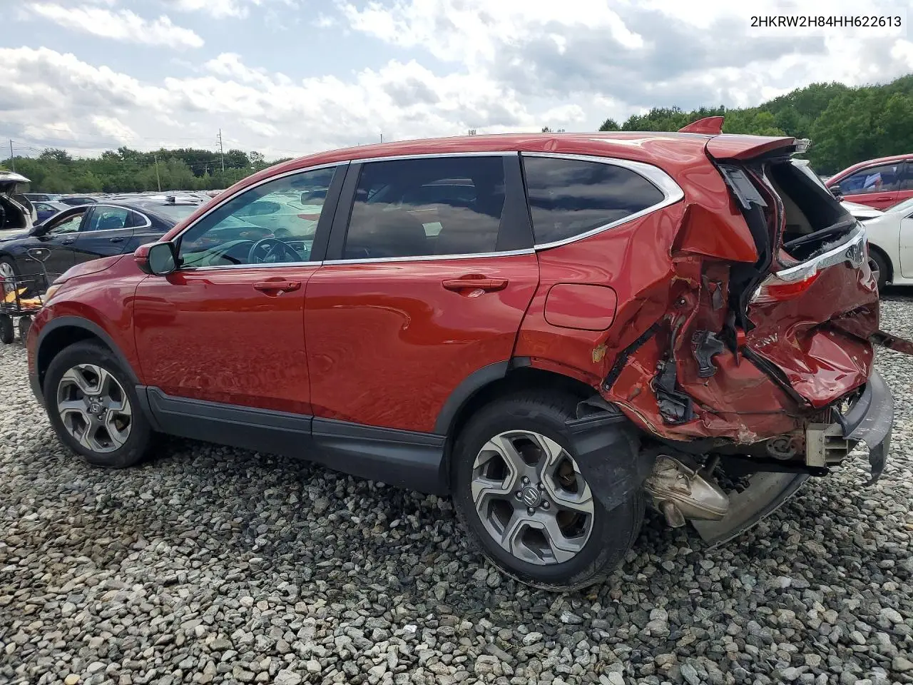 2017 Honda Cr-V Exl VIN: 2HKRW2H84HH622613 Lot: 61934966