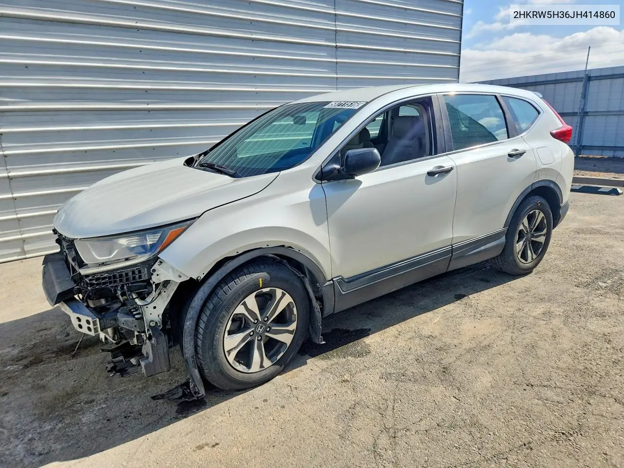2018 Honda Cr-V Lx VIN: 2HKRW5H36JH414860 Lot: 58711516