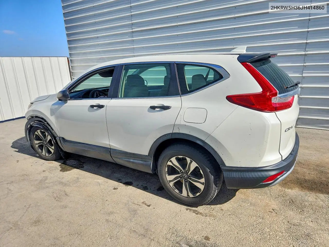 2018 Honda Cr-V Lx VIN: 2HKRW5H36JH414860 Lot: 58711516