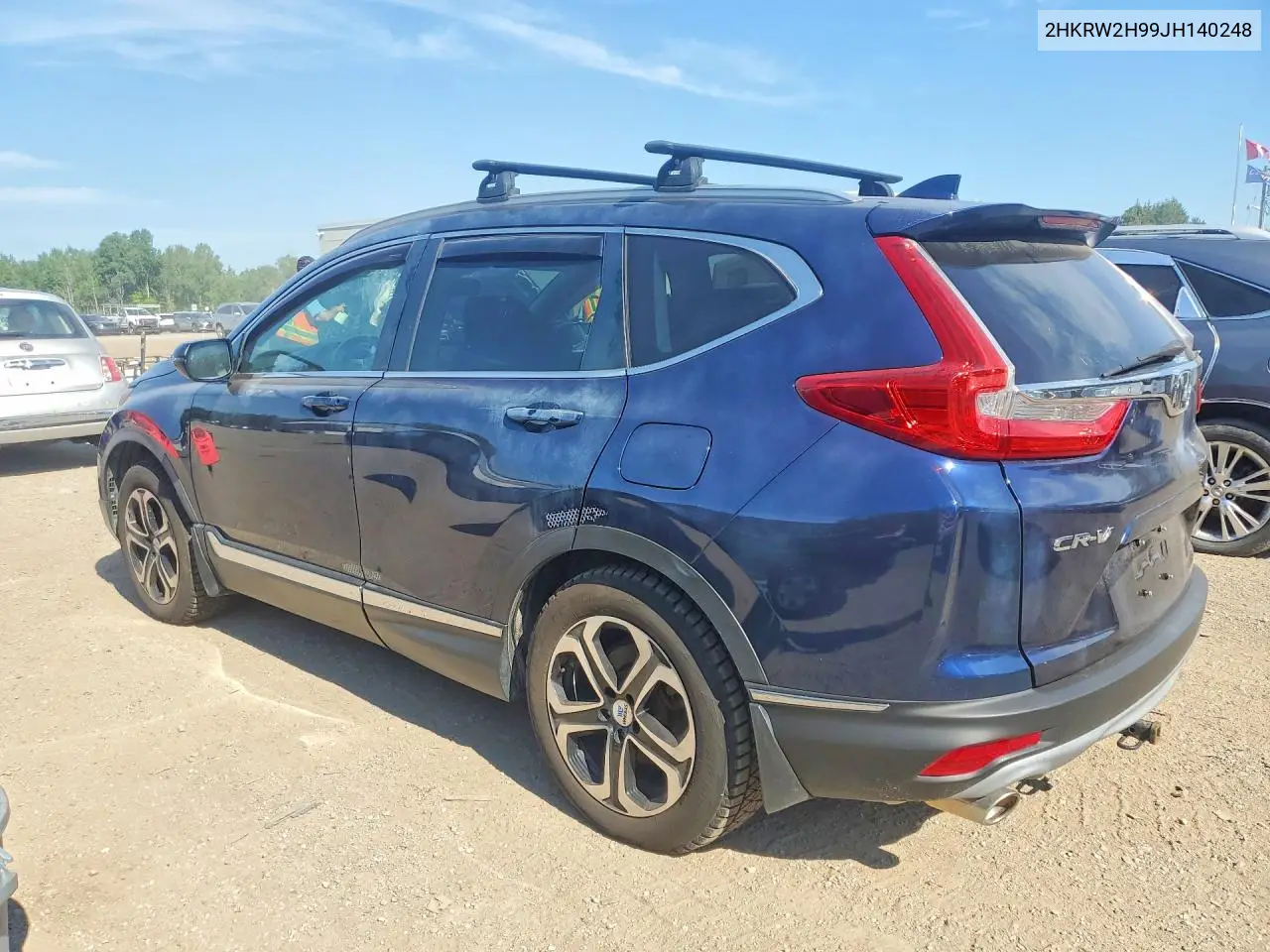 2018 Honda Cr-V Touring VIN: 2HKRW2H99JH140248 Lot: 59587296