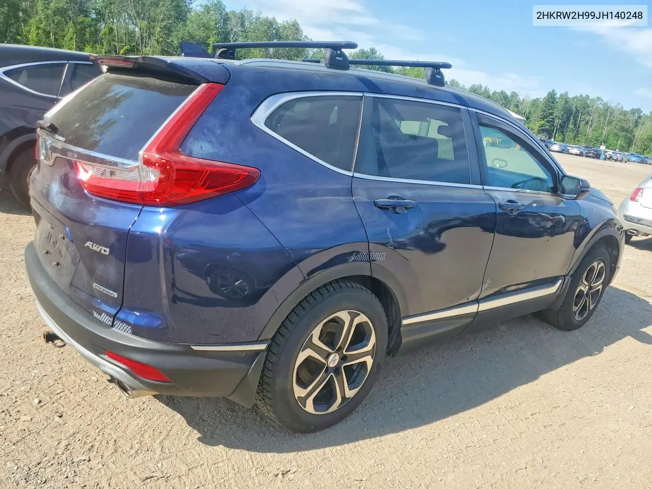 2018 Honda Cr-V Touring VIN: 2HKRW2H99JH140248 Lot: 59587296