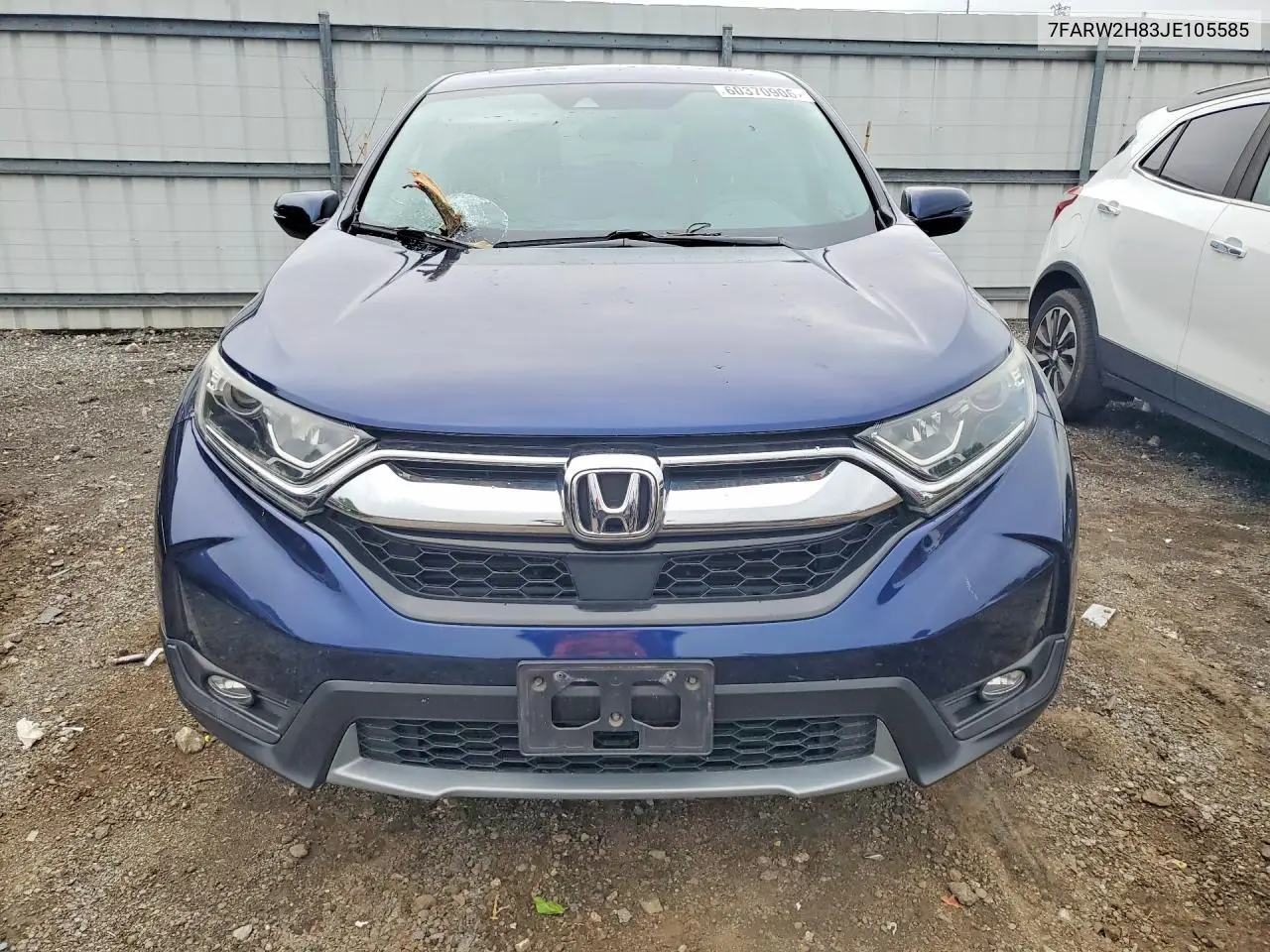 2018 Honda Cr-V Exl VIN: 7FARW2H83JE105585 Lot: 60370906