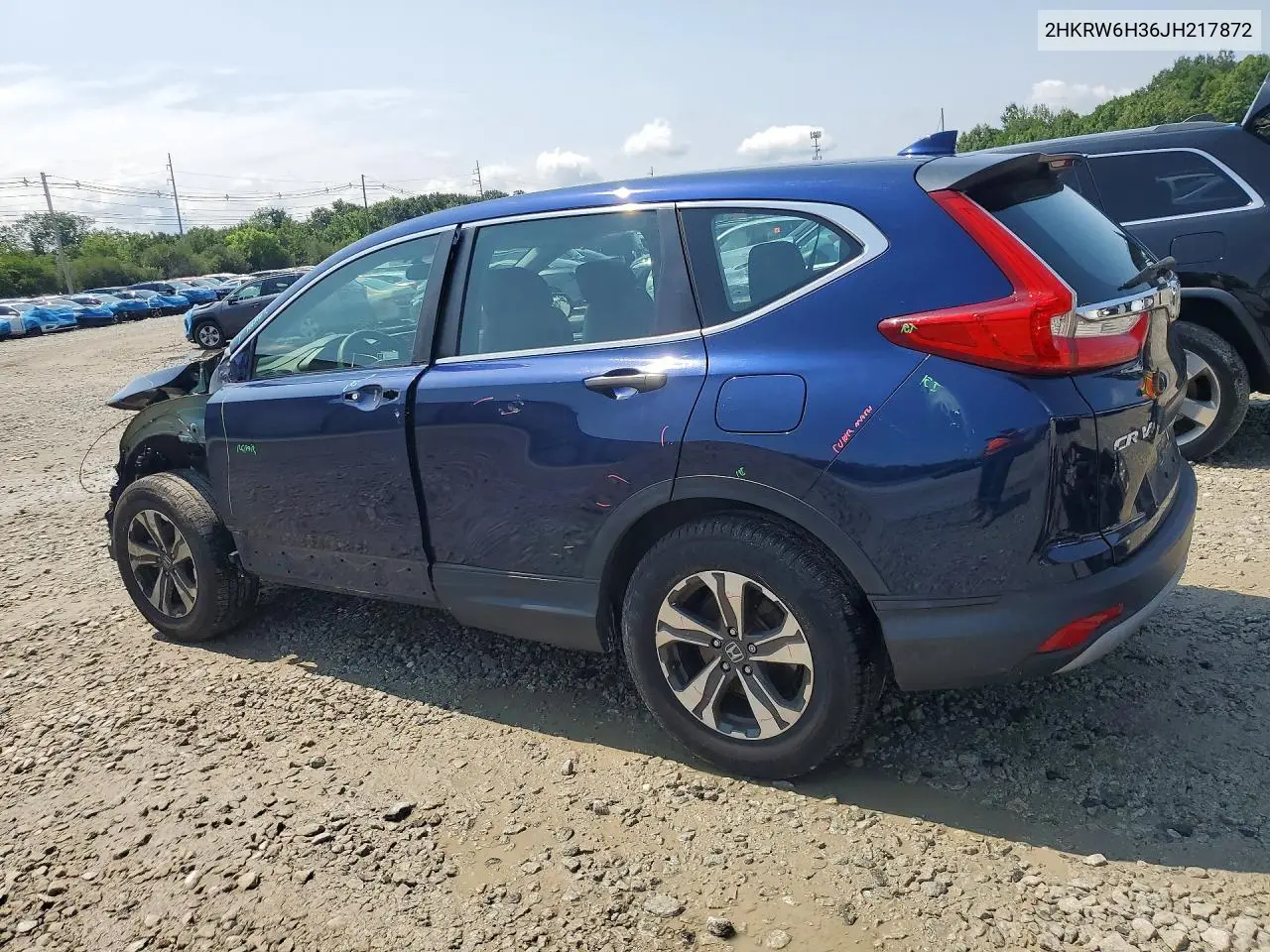 2018 Honda Cr-V Lx VIN: 2HKRW6H36JH217872 Lot: 61027306