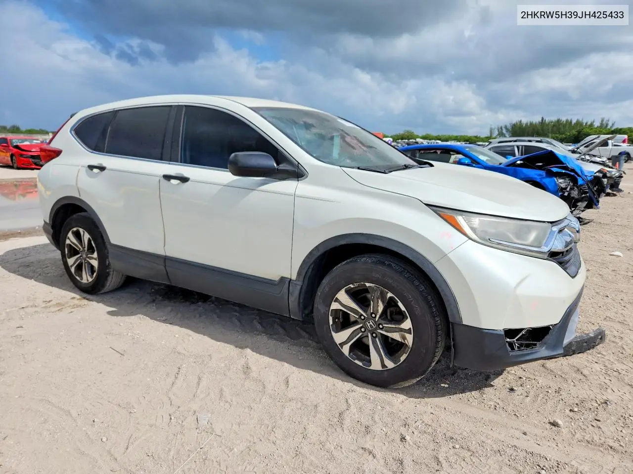 2018 Honda Cr-V Lx VIN: 2HKRW5H39JH425433 Lot: 62127206