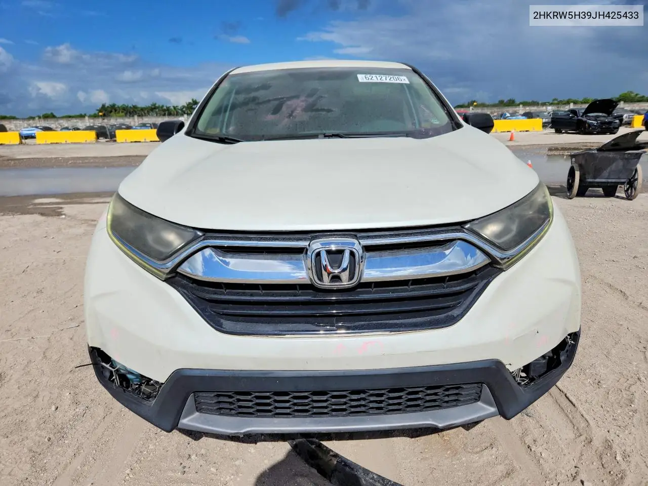 2018 Honda Cr-V Lx VIN: 2HKRW5H39JH425433 Lot: 62127206
