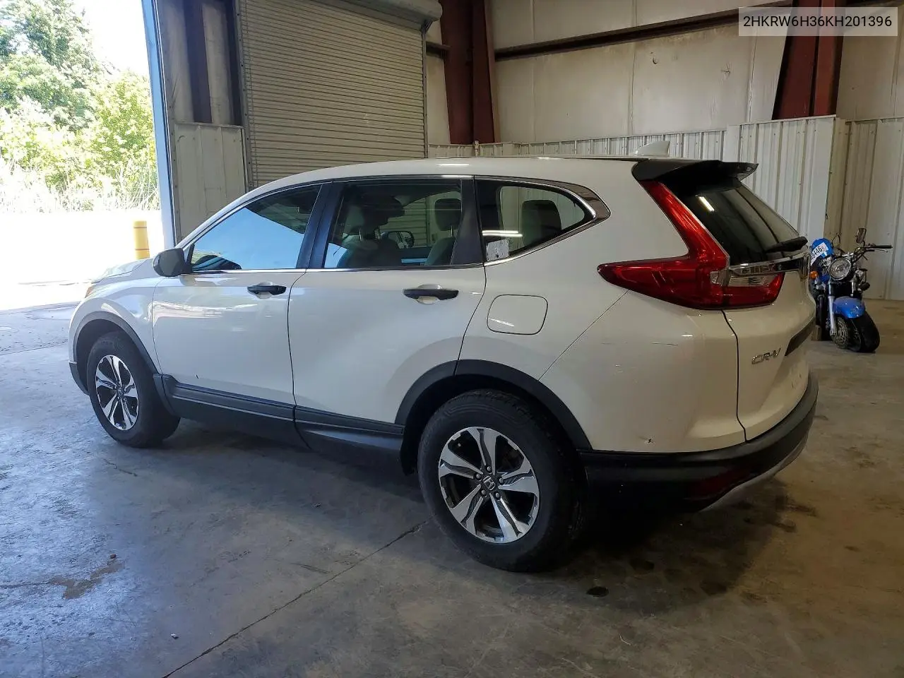 2019 Honda Cr-V Lx VIN: 2HKRW6H36KH201396 Lot: 61232266