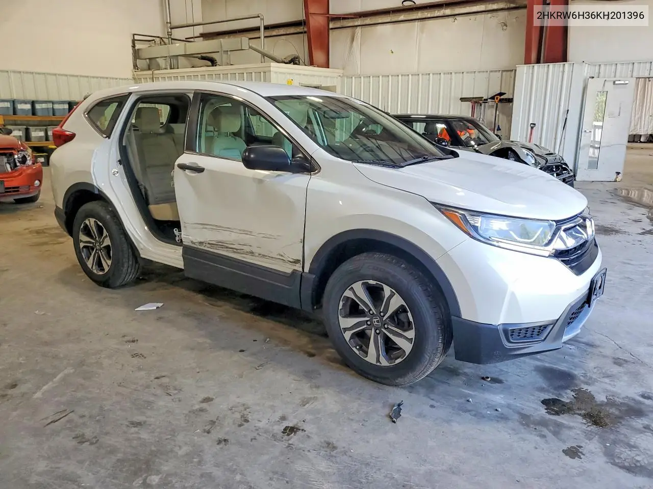 2019 Honda Cr-V Lx VIN: 2HKRW6H36KH201396 Lot: 61232266