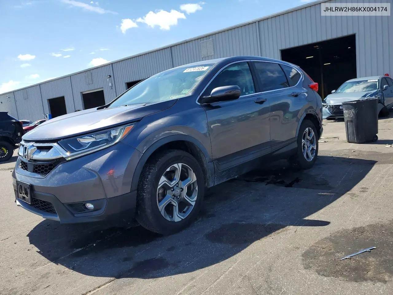 2019 Honda Cr-V Exl VIN: JHLRW2H86KX004174 Lot: 61247826
