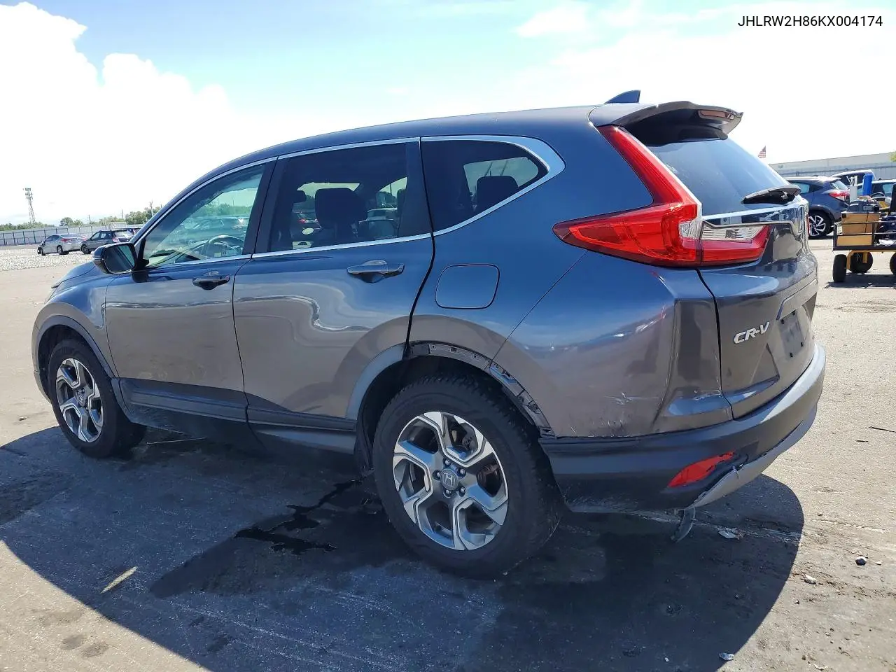 2019 Honda Cr-V Exl VIN: JHLRW2H86KX004174 Lot: 61247826