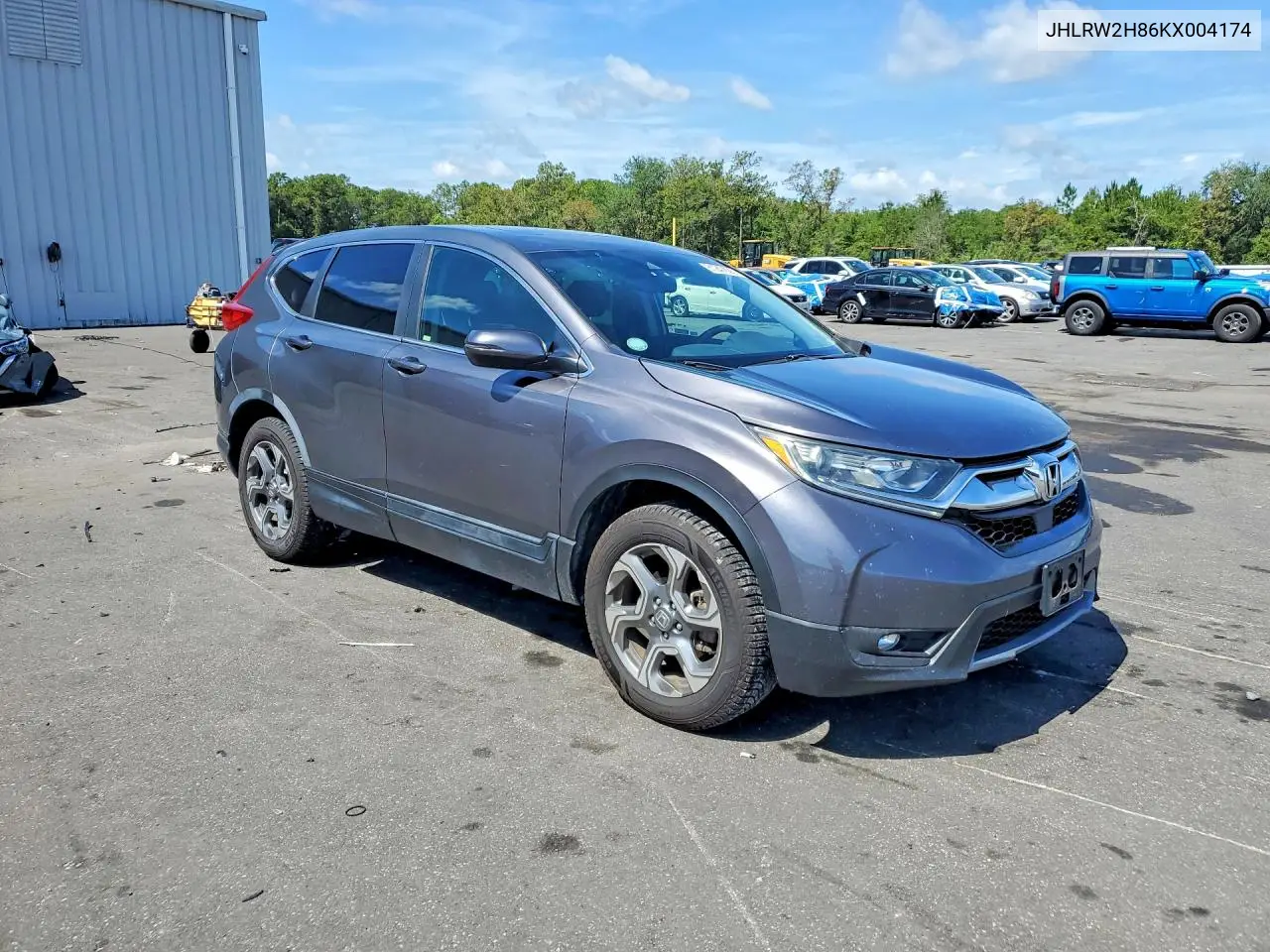 2019 Honda Cr-V Exl VIN: JHLRW2H86KX004174 Lot: 61247826