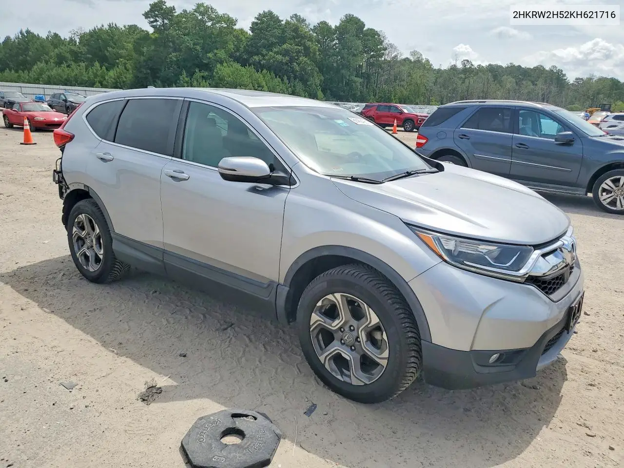 2HKRW2H52KH621716 2019 Honda Cr-V Ex