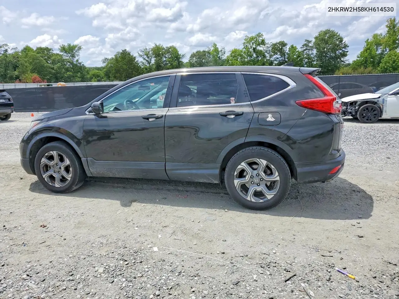 2019 Honda Cr-V Ex VIN: 2HKRW2H58KH614530 Lot: 61763096