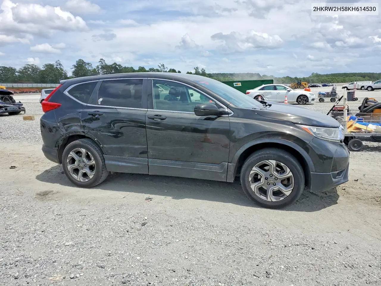 2019 Honda Cr-V Ex VIN: 2HKRW2H58KH614530 Lot: 61763096