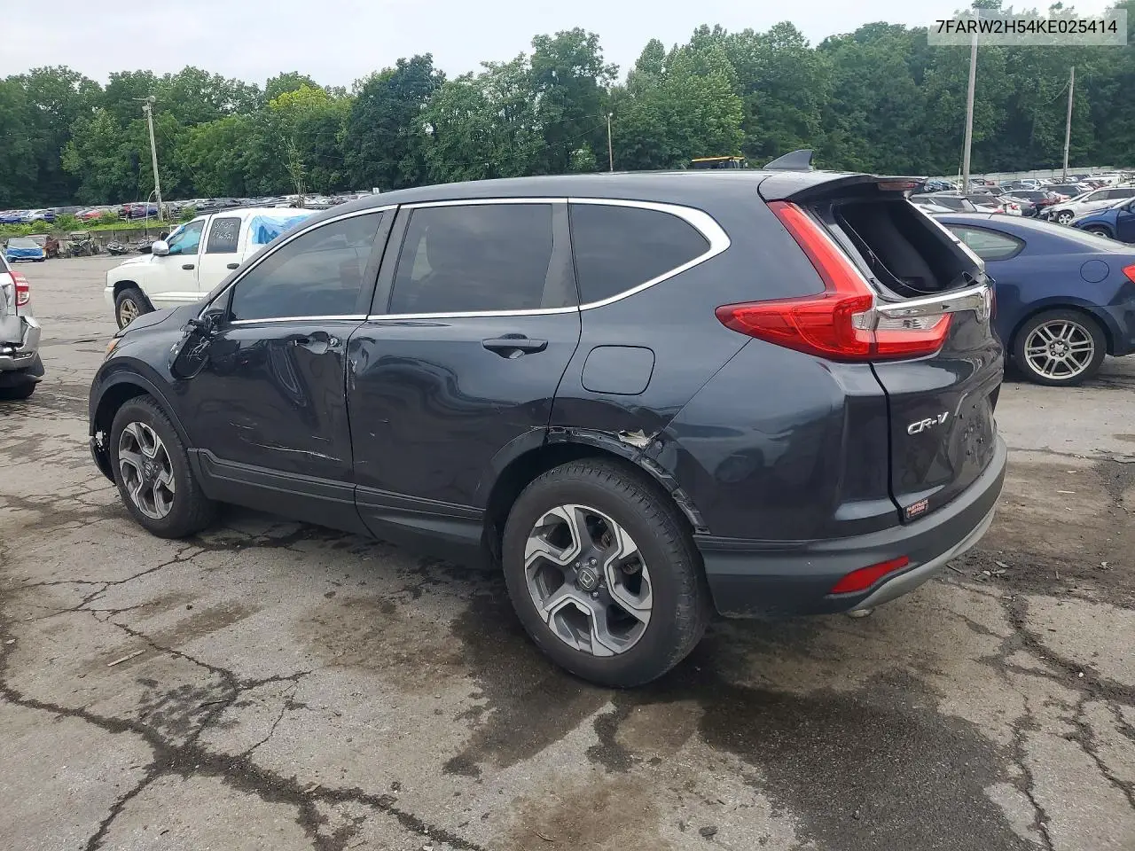 2019 Honda Cr-V Ex VIN: 7FARW2H54KE025414 Lot: 61948416