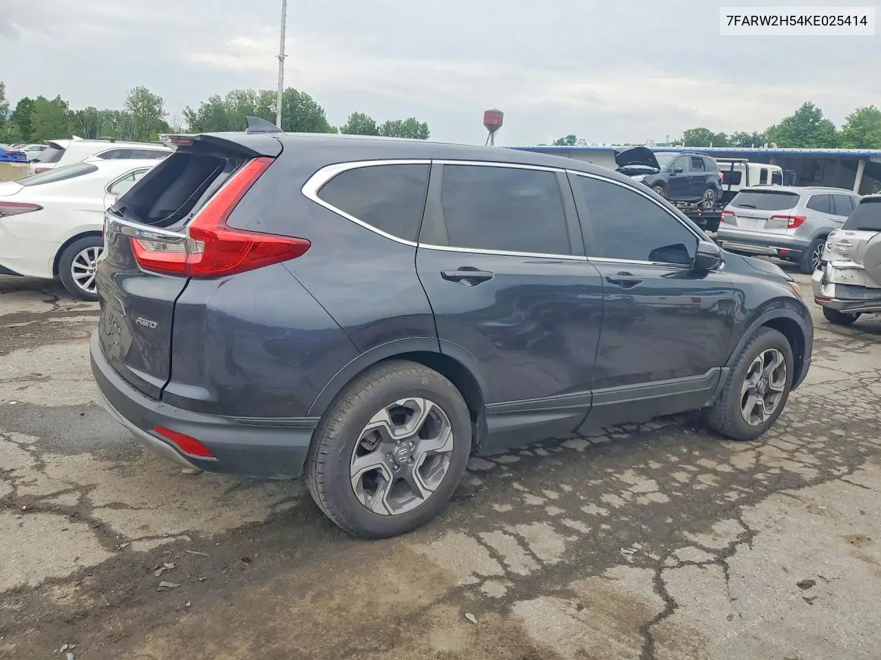 2019 Honda Cr-V Ex VIN: 7FARW2H54KE025414 Lot: 61948416