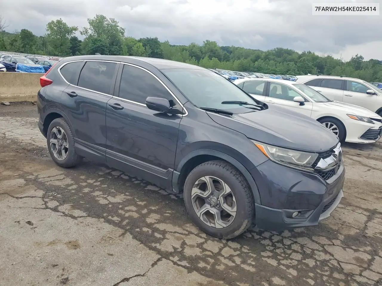2019 Honda Cr-V Ex VIN: 7FARW2H54KE025414 Lot: 61948416