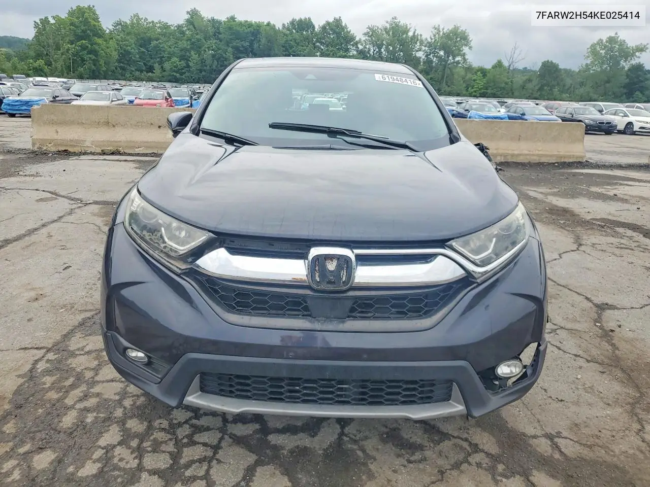 2019 Honda Cr-V Ex VIN: 7FARW2H54KE025414 Lot: 61948416