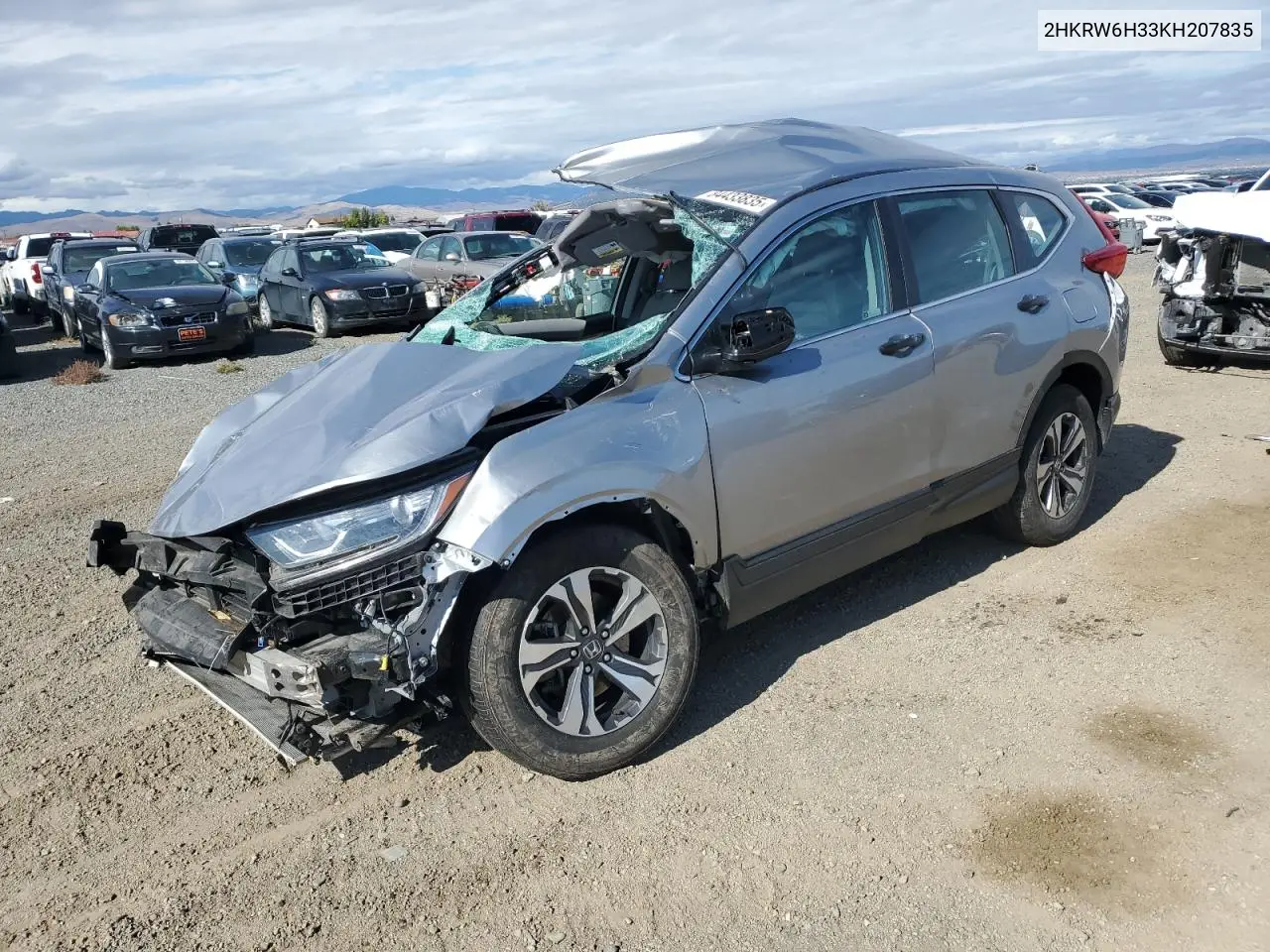 2HKRW6H33KH207835 2019 Honda Cr-V Lx