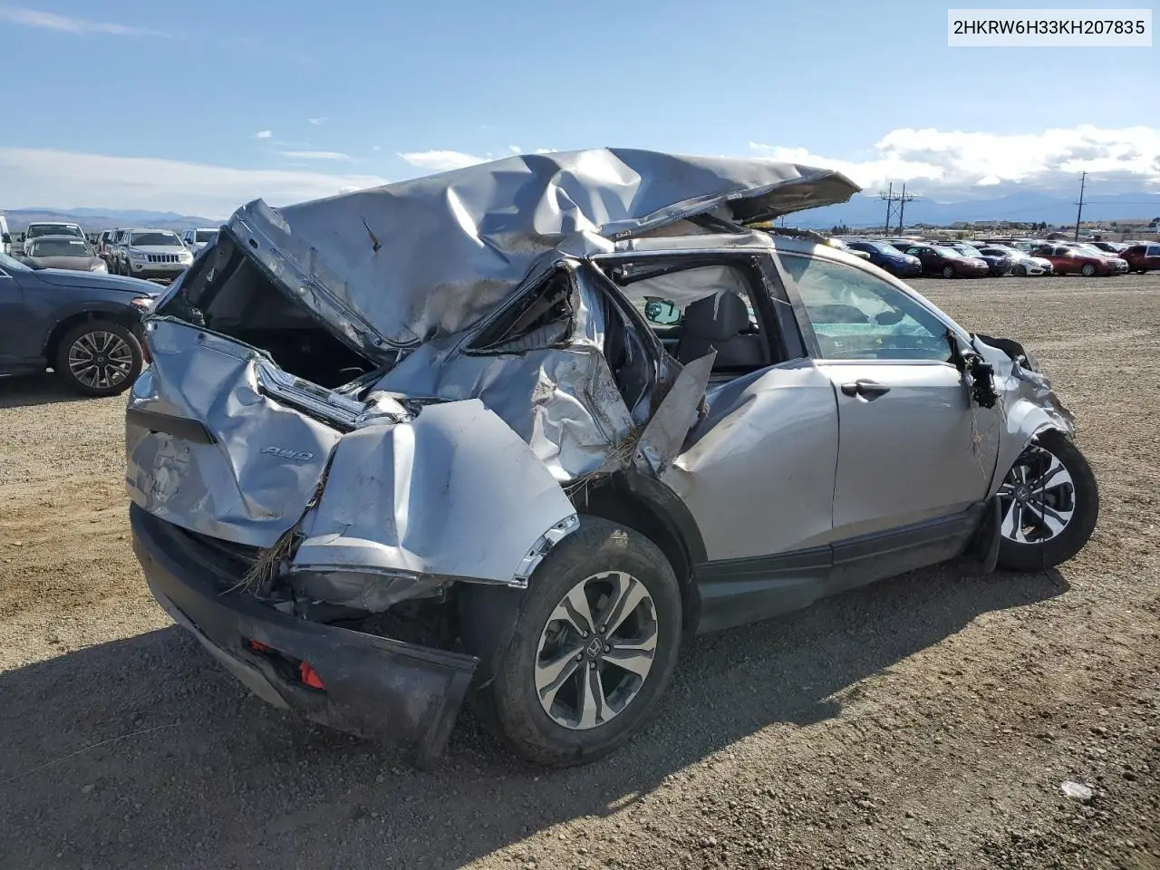 2HKRW6H33KH207835 2019 Honda Cr-V Lx