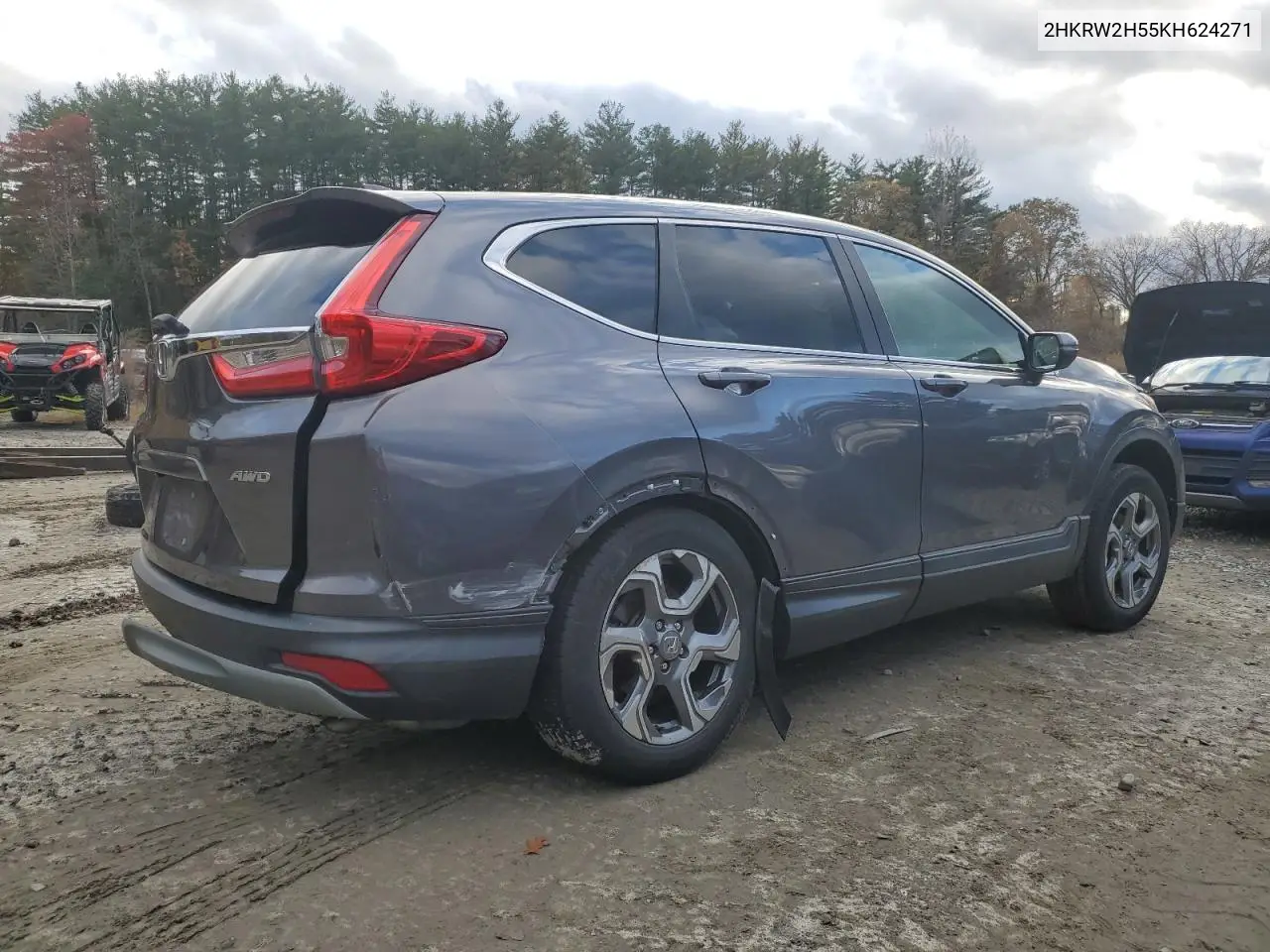 2HKRW2H55KH624271 2019 Honda Cr-V Ex