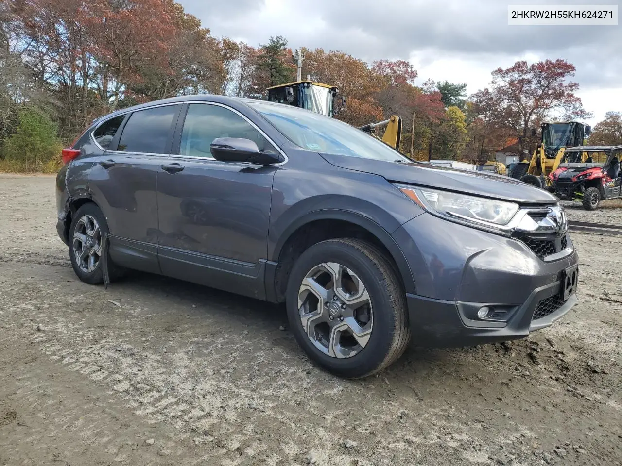2HKRW2H55KH624271 2019 Honda Cr-V Ex