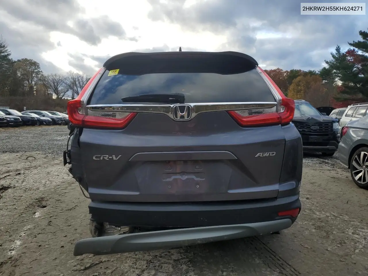2HKRW2H55KH624271 2019 Honda Cr-V Ex