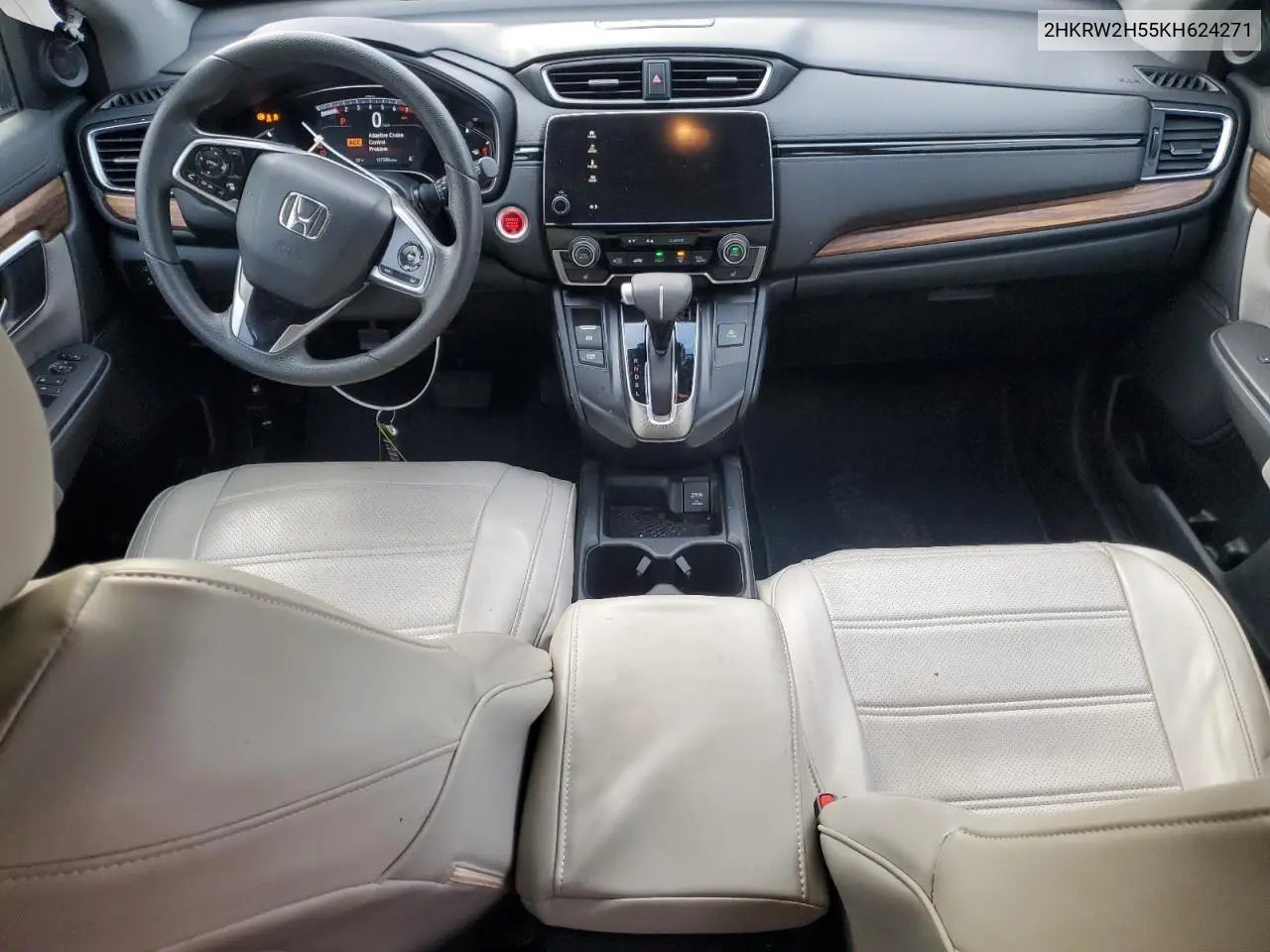 2HKRW2H55KH624271 2019 Honda Cr-V Ex