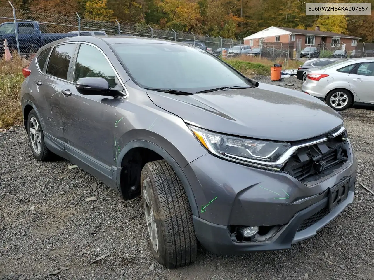5J6RW2H54KA007557 2019 Honda Cr-V Ex