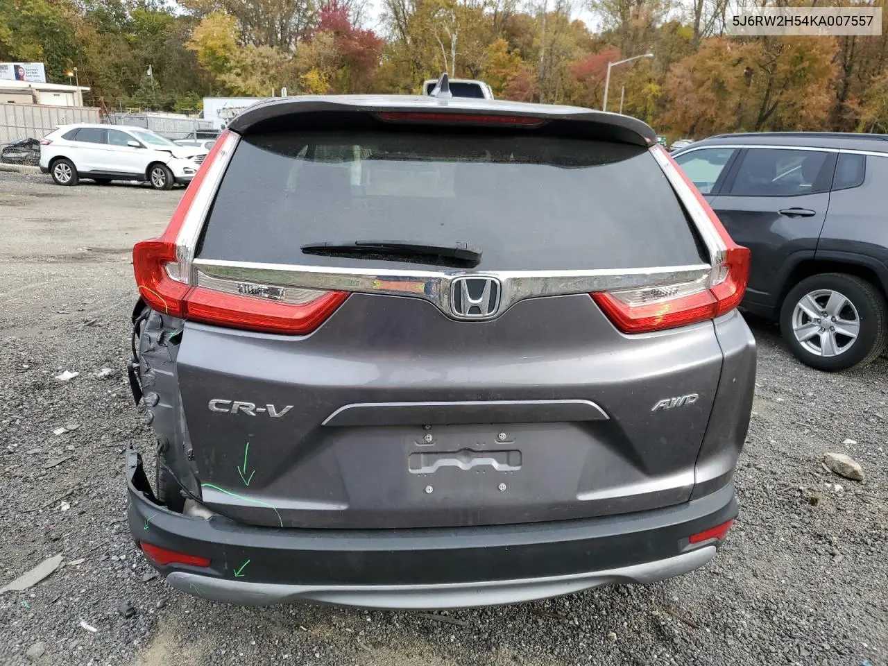 5J6RW2H54KA007557 2019 Honda Cr-V Ex