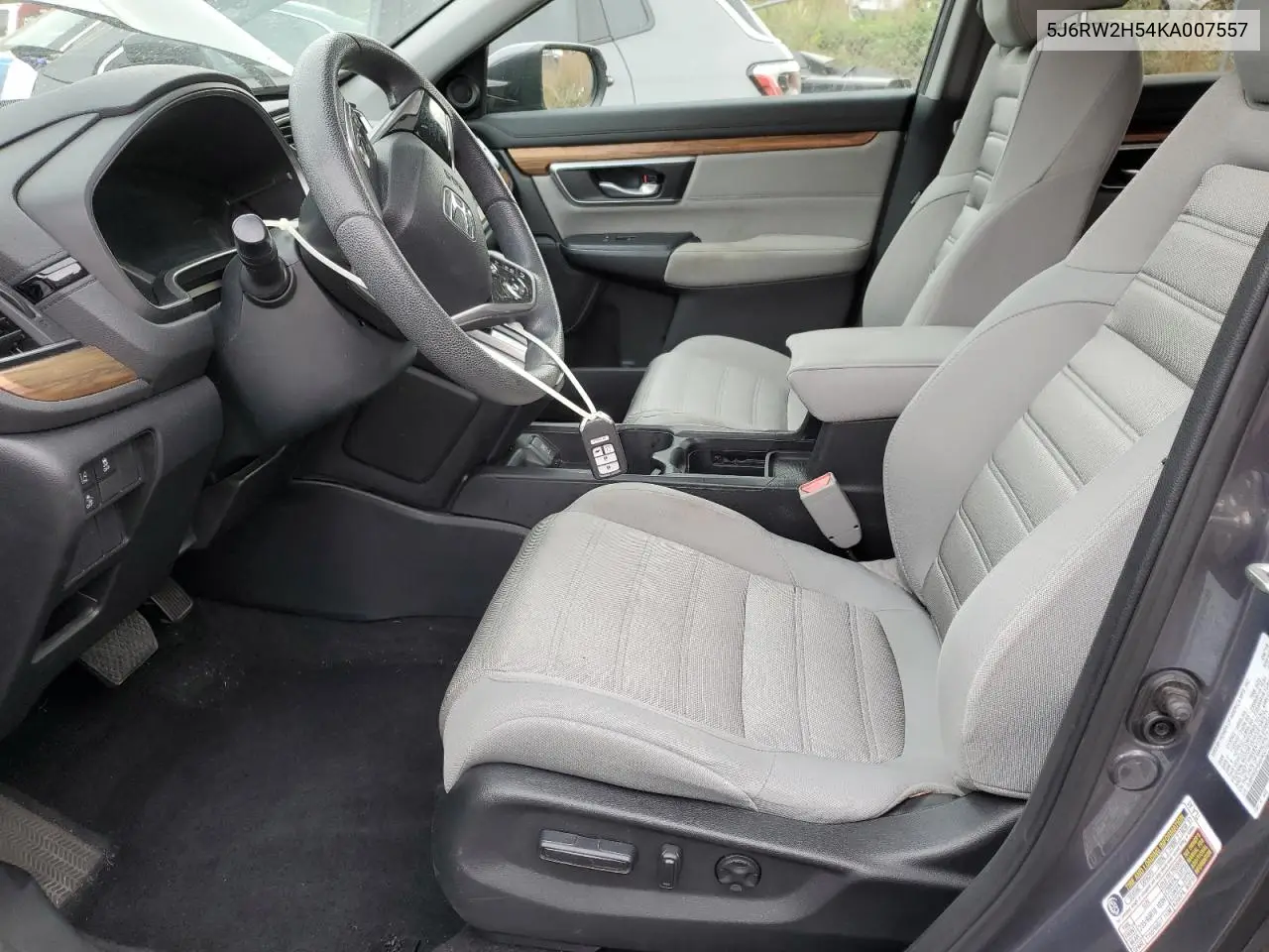5J6RW2H54KA007557 2019 Honda Cr-V Ex