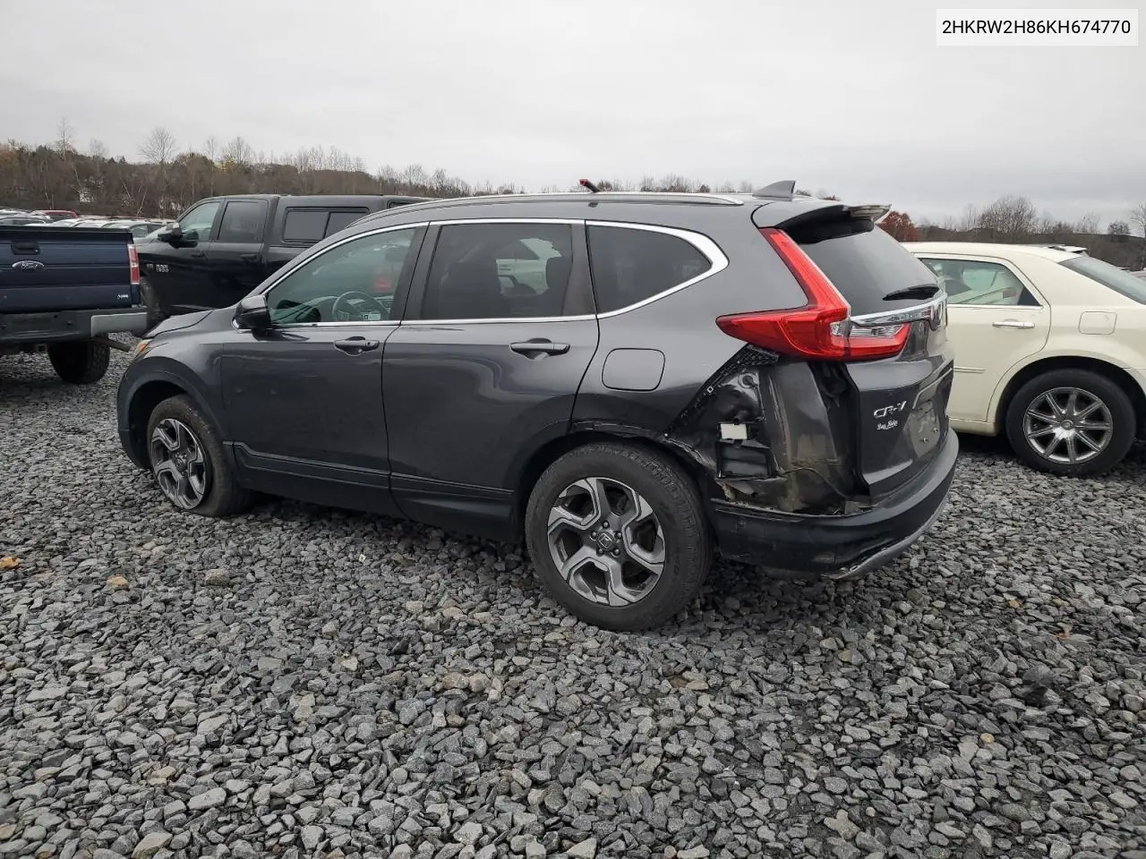 2HKRW2H86KH674770 2019 Honda Cr-V Exl