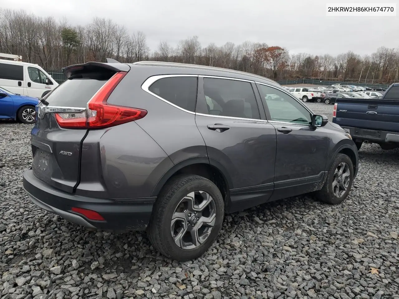 2HKRW2H86KH674770 2019 Honda Cr-V Exl