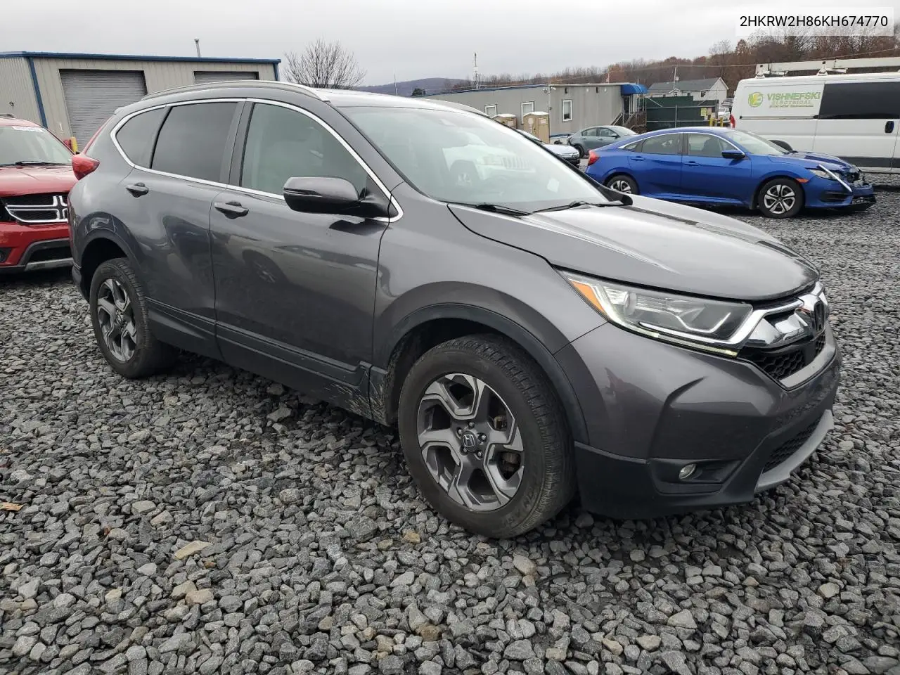 2HKRW2H86KH674770 2019 Honda Cr-V Exl