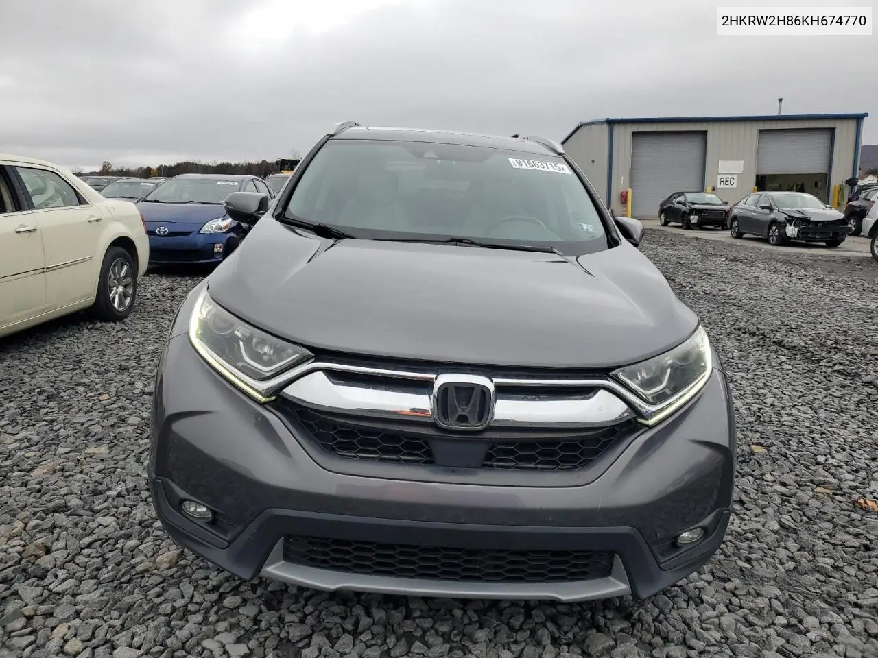 2HKRW2H86KH674770 2019 Honda Cr-V Exl