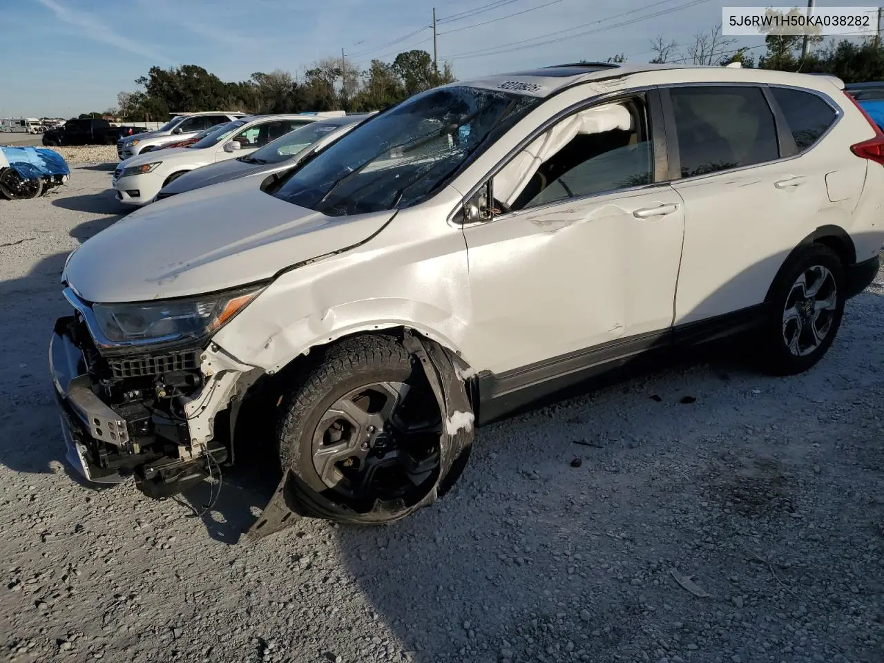 5J6RW1H50KA038282 2019 Honda Cr-V Ex