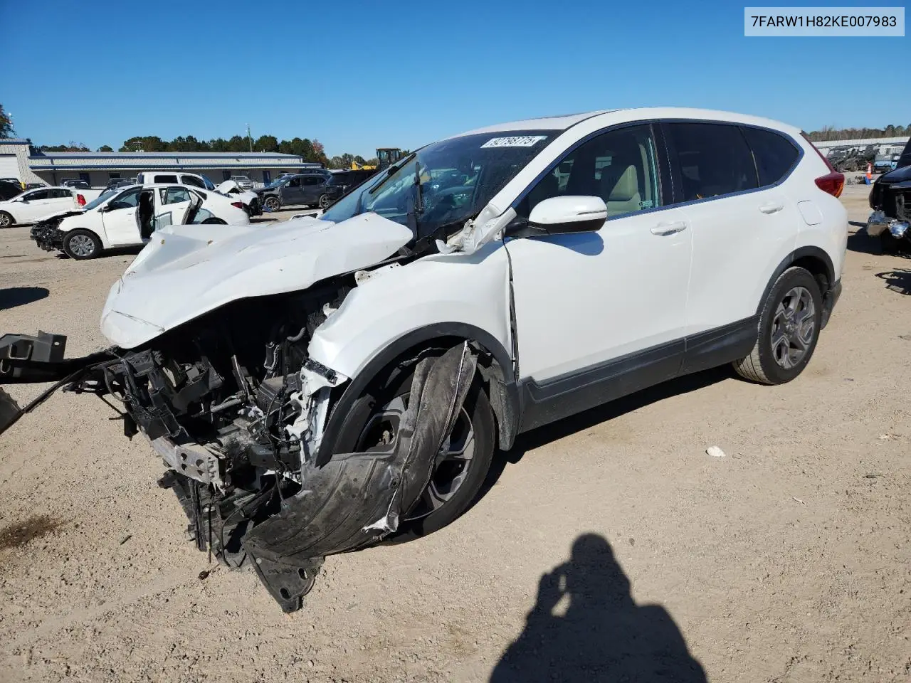 7FARW1H82KE007983 2019 Honda Cr-V Exl