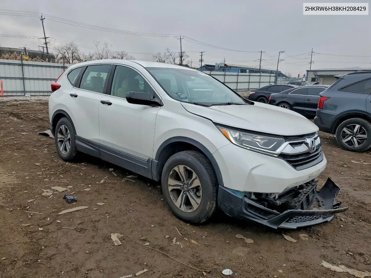 2HKRW6H38KH208429 2019 Honda Cr-V Lx
