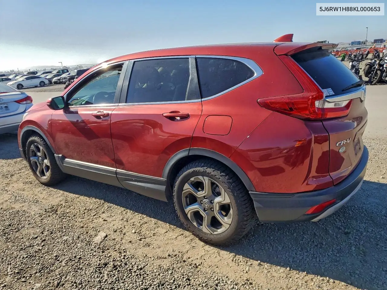 5J6RW1H88KL000653 2019 Honda Cr-V Exl