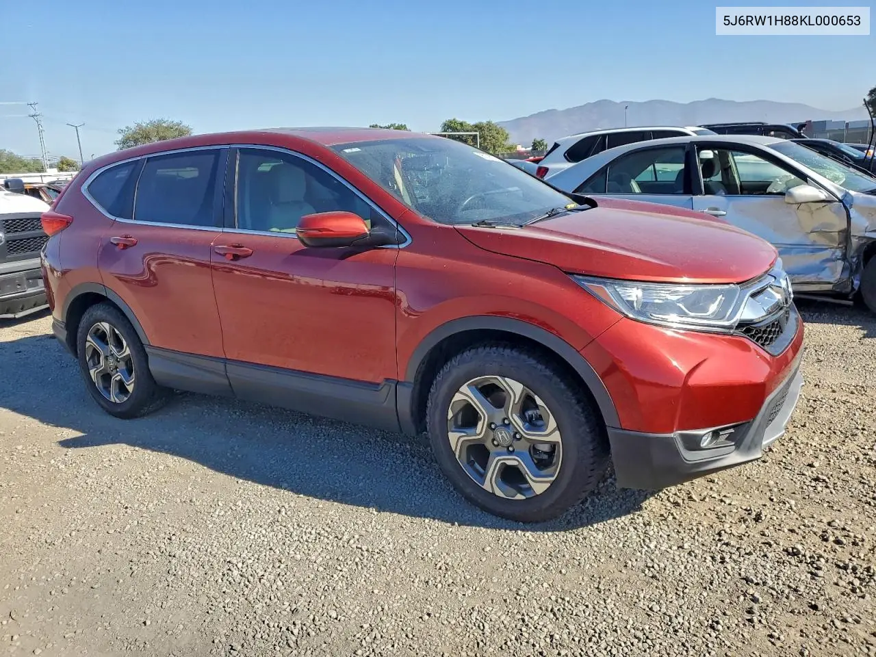5J6RW1H88KL000653 2019 Honda Cr-V Exl