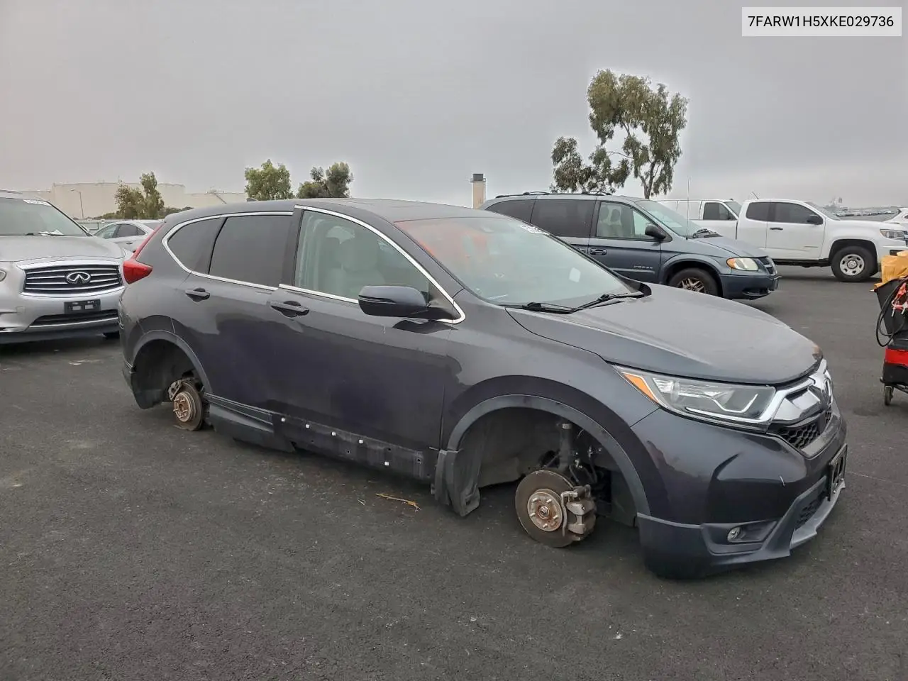 7FARW1H5XKE029736 2019 Honda Cr-V Ex
